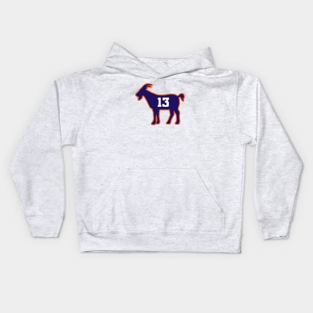 PHX GOAT - 13 - Orange Kids Hoodie by KFig21